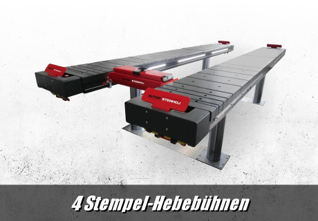 4-Stempel-Hebebühne